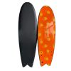 5'10 fish surfboard foam board with two fins