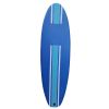 6' blue heat lamination soft surfboard